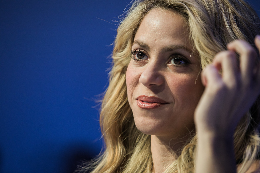 Primer plano de Shakira